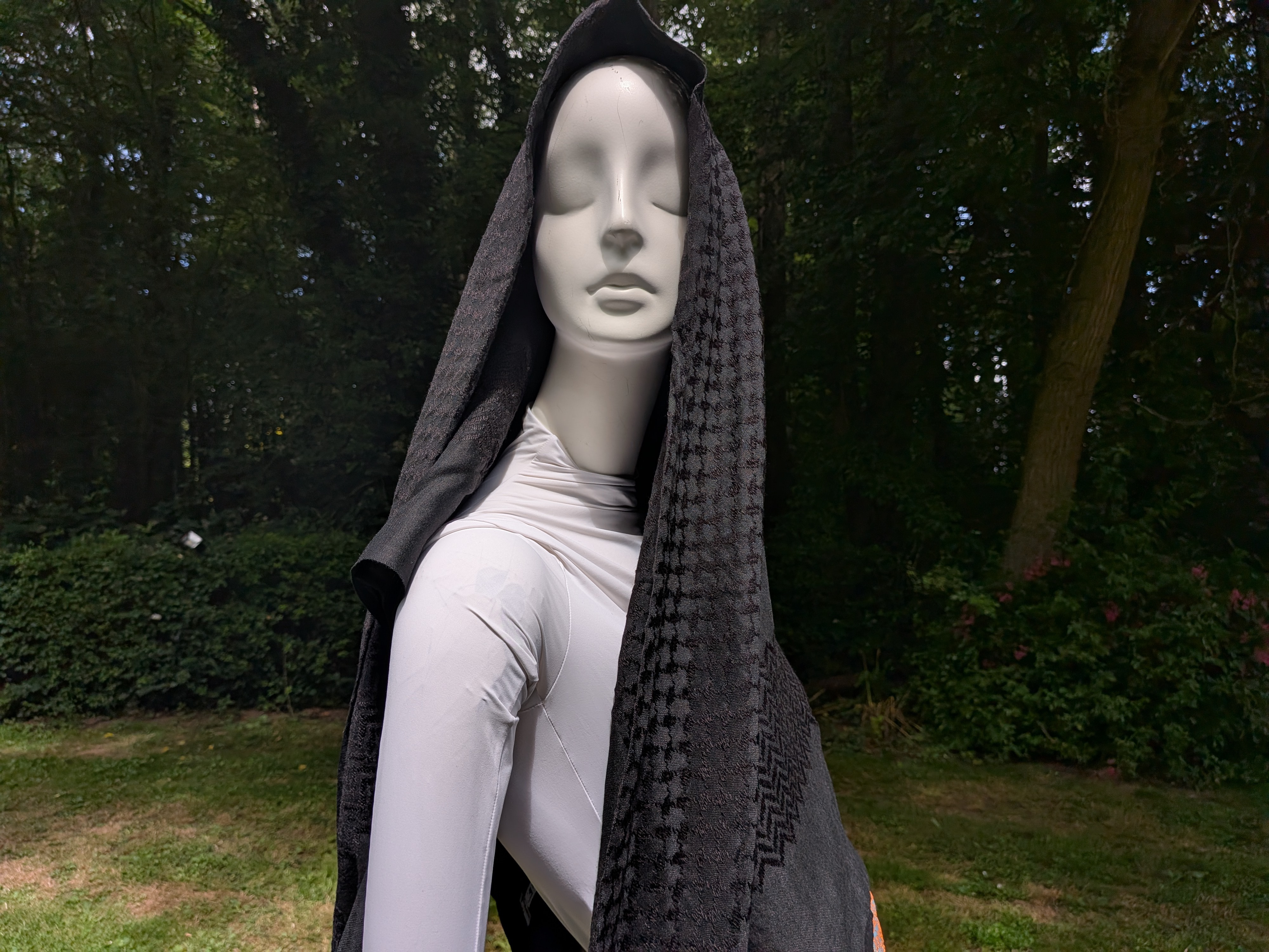 Keffieh soft — Noir & anthracite